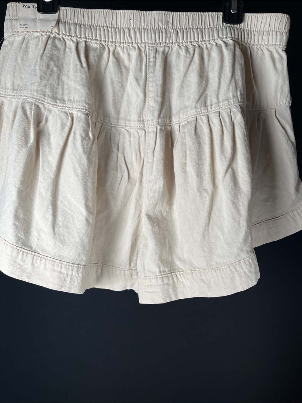 We The Free Fleur Demin Shorts SZ Large BROWN new/partial tags 1st pic is stock - Picture 4 of 6